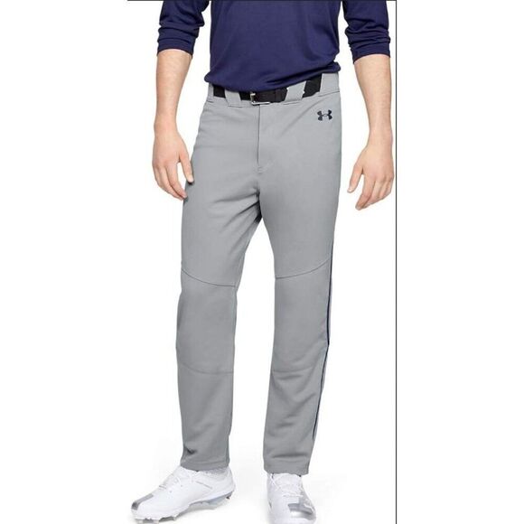Under Armour Men's L Loose Baseball Pants Gray Performance Pants L NWOT - Picture 1 of 8